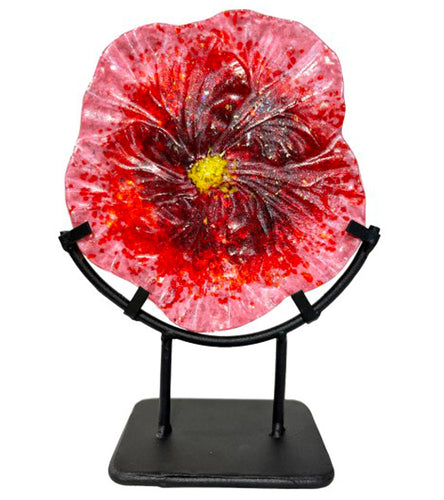 Small Flower on Stand - Hibiscus