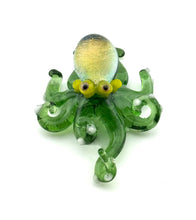 Glass Sculpture "Small Octopus" by Luke Olsen