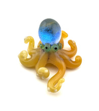 Glass Sculpture "Small Octopus" by Luke Olsen