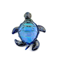 Glass Sculpture "Small Turtle" by Luke Olsen