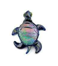 Glass Sculpture "Small Turtle" by Luke Olsen