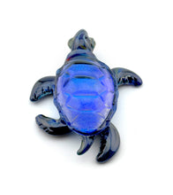Glass Sculpture "Small Turtle" by Luke Olsen