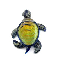 Glass Sculpture "Small Turtle" by Luke Olsen