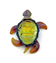 Glass Sculpture "Small Turtle" by Luke Olsen