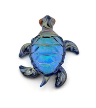 Glass Sculpture "Small Turtle" by Luke Olsen