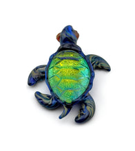 Glass Sculpture "Small Turtle" by Luke Olsen