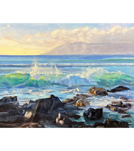Spindrift Waves by Laurie Miller