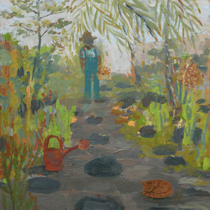Lilo in the Garden by Stephanie Sachs