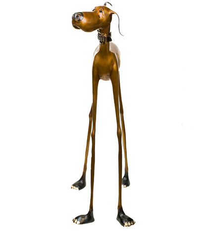 Bronze Sculpture "Stretched" by Marty Goldstein