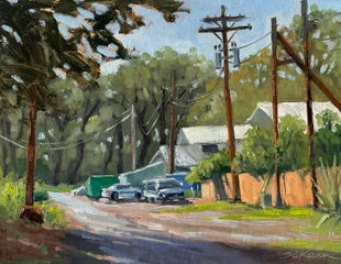 Behind Leoda's by Susan Conway Kean