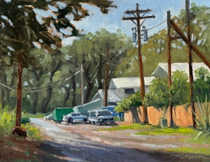 Behind Leoda's by Susan Conway Kean