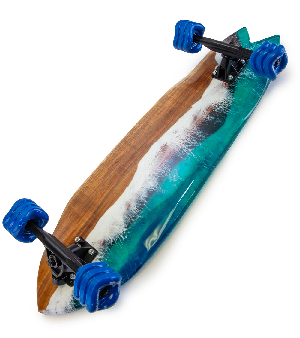 Koa-Resin Skateboard #017