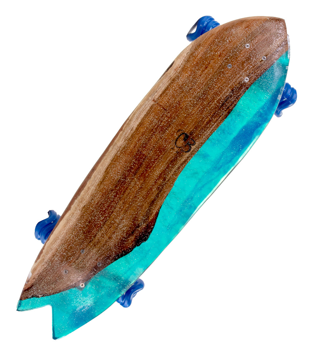 Koa-Resin Skateboard #017