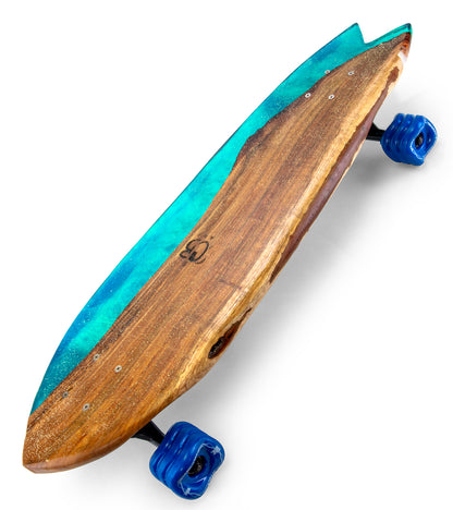 Koa-Resin Skateboard #017