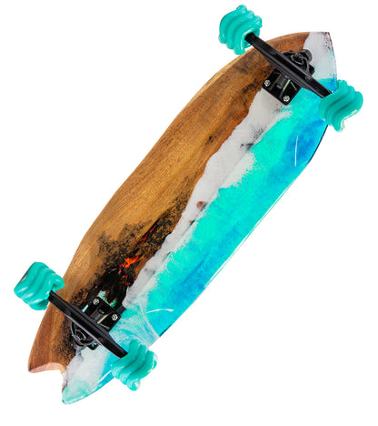 Koa-Resin Skateboard #016