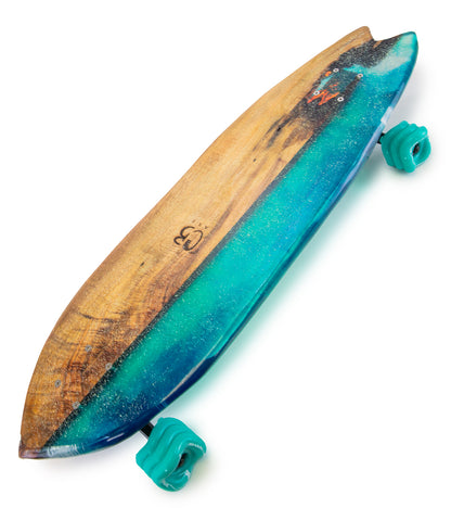Koa-Resin Skateboard #016