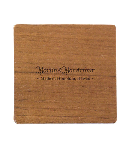 USS Missouri Teak Coaster, recuerda Pearl Harbor