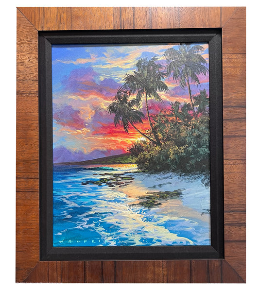 Original Painting: "Light Around the Bend" by Walfrido Garcia