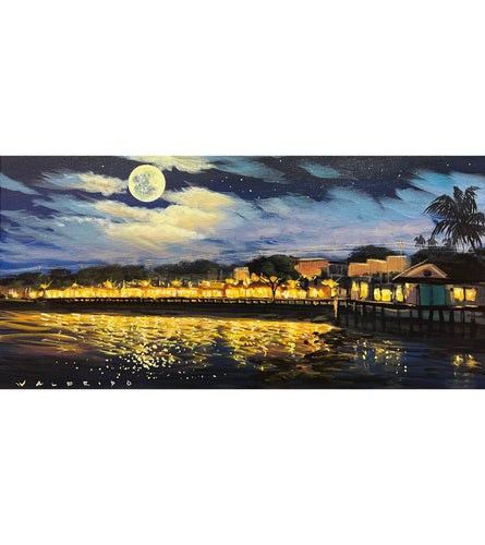 Lahaina Nights by Walfrido Garcia, supporting Maui fire relief efforts