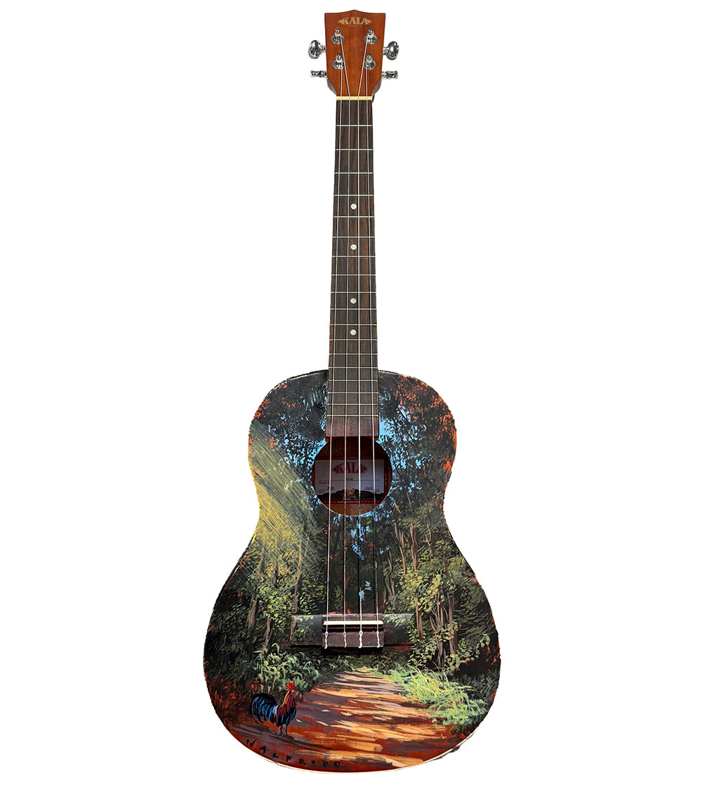 Original Painting "Tunnel of Love on Ukulele" by Walfrido Garcia