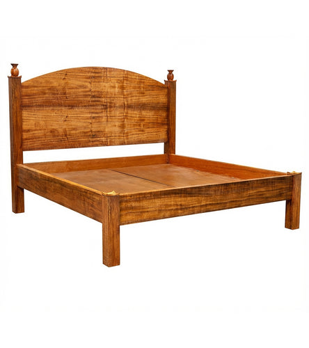 Cama con dosel de koa Kahala