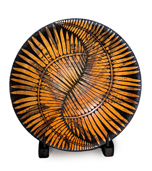 陰陽シダ（直立スタンド付き）#854