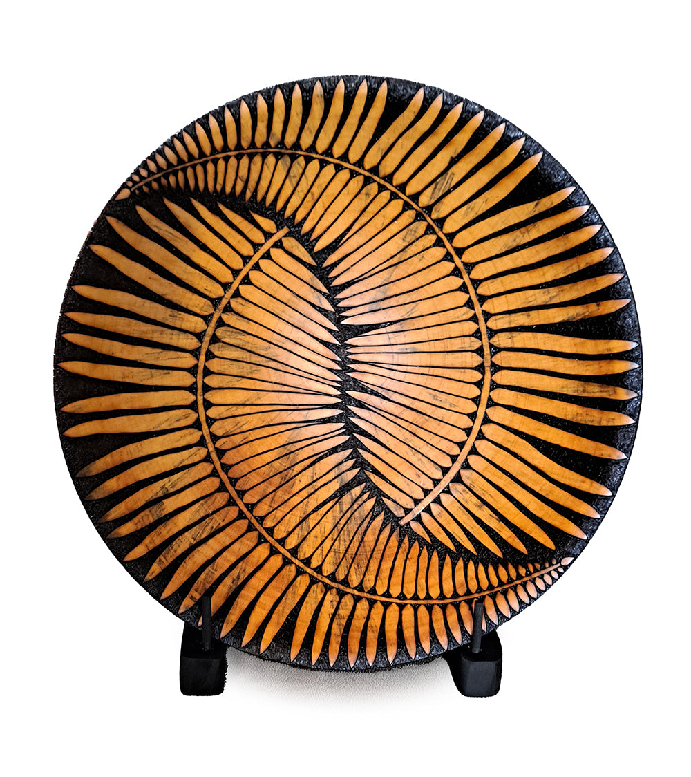 Helecho Yin Yang con soporte vertical n.° 855