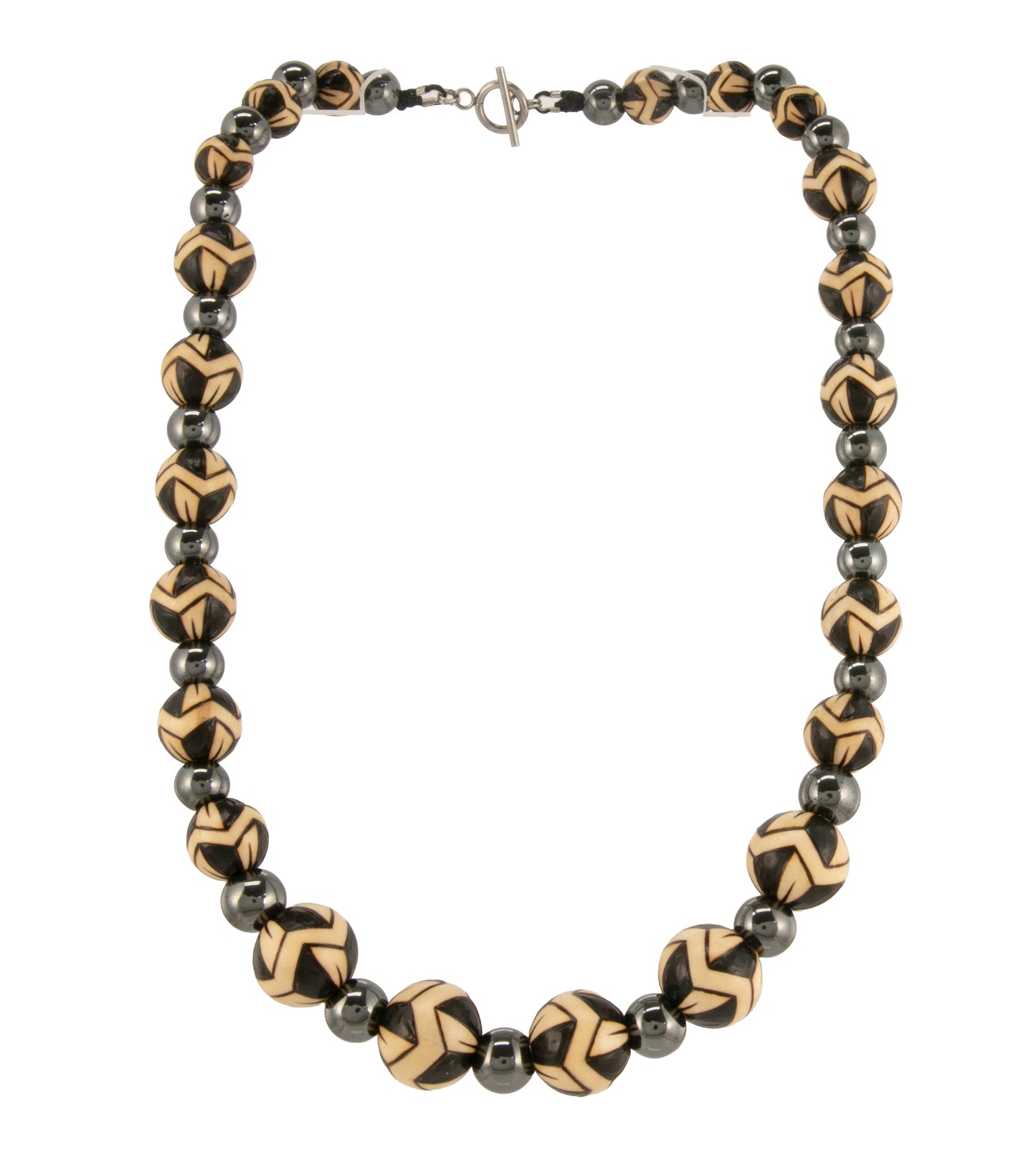 Collar de nácar "Cola de ballena" - 53728C
