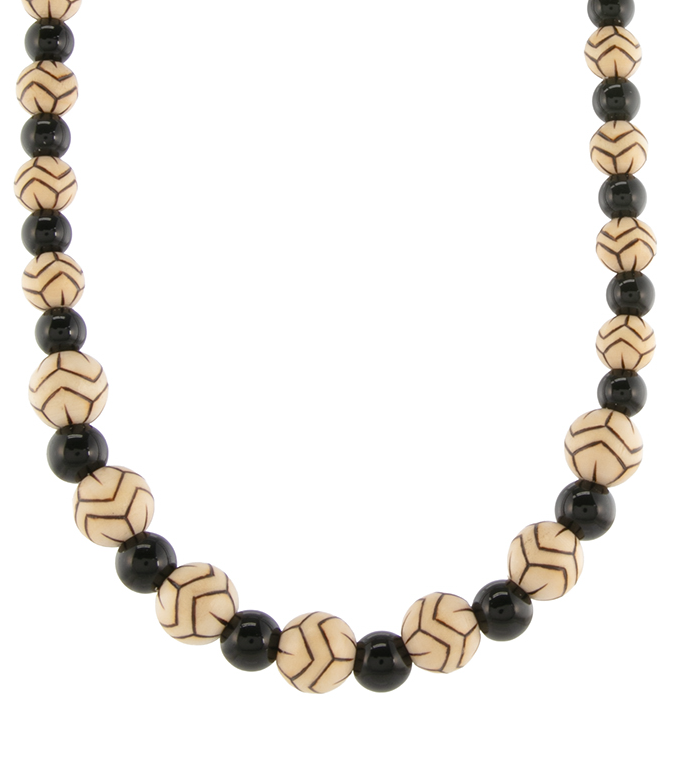 Collar de nácar "Cola de ballena" - 53728C