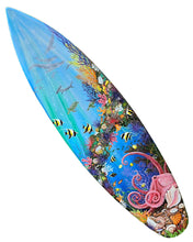 Tabla de surf "El arcoíris del mar" n.° 102 de Zoe Babits