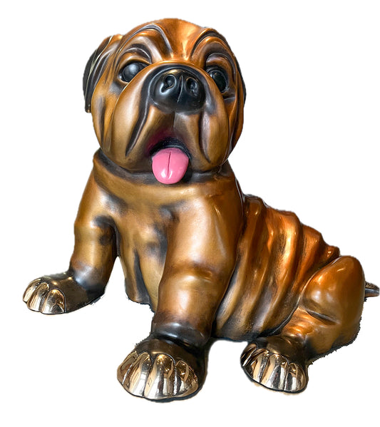 Escultura de bronce "Bartolomé" de Marty Goldstein