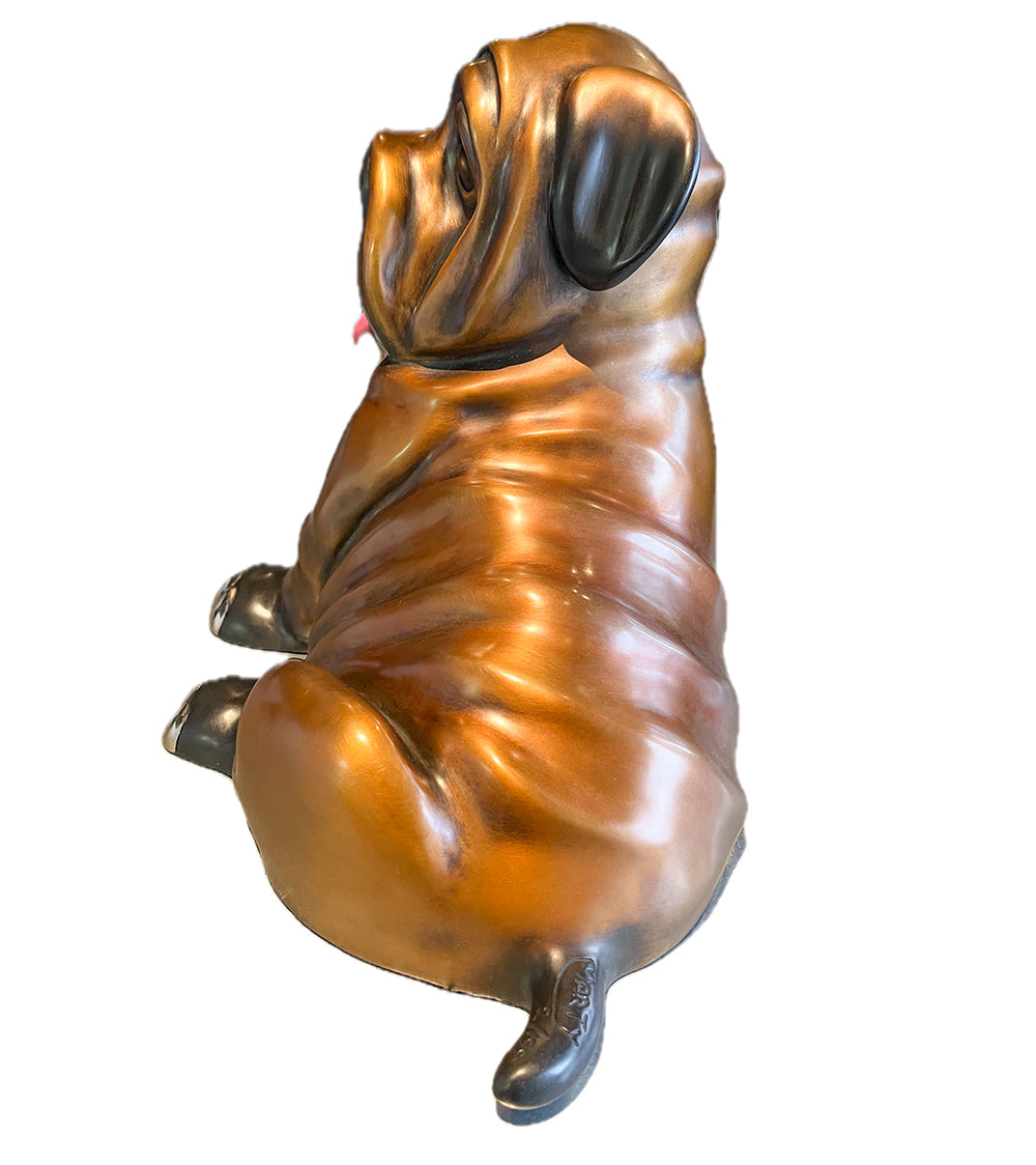 Bronze Sculpture "Bartholemew" by Marty Goldstein