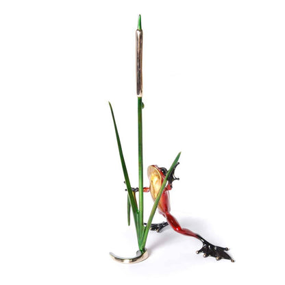 ティム・コテリル作ブロンズ彫刻「猫のしっぽ」