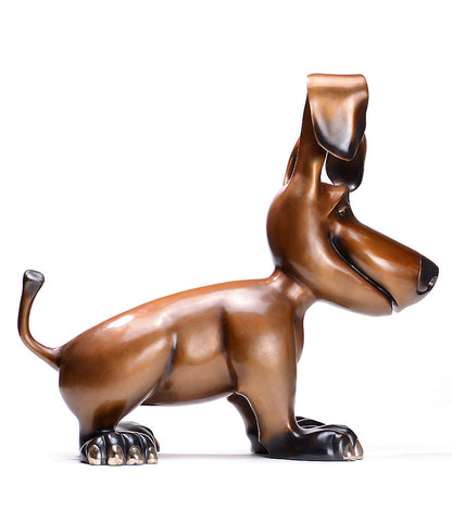 Bronze Sculpture "Charlie" by Marty Goldstein