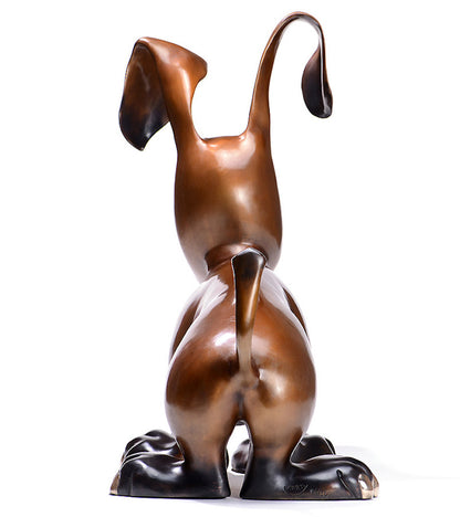 Bronze Sculpture "Charlie" by Marty Goldstein