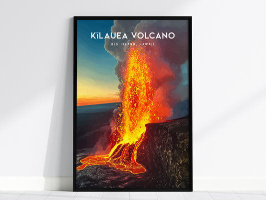 Kilauea Volcano, Big Island Hawaii
