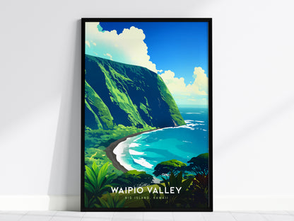 ワイピオ渓谷、ハワイ島