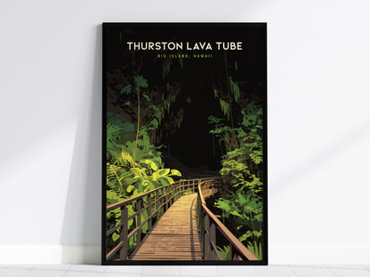 サーストン溶岩洞窟、ハワイ島