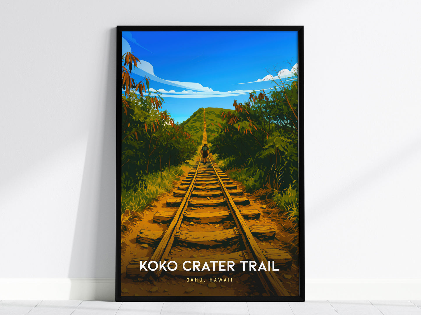 Koko Crater Trail, Oahu, Hawaii