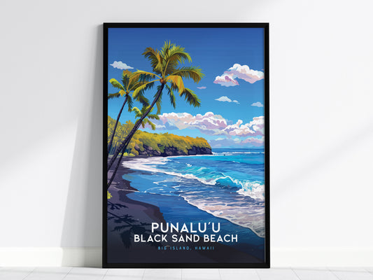 Punalu'u Beach, Big Island Hawaii