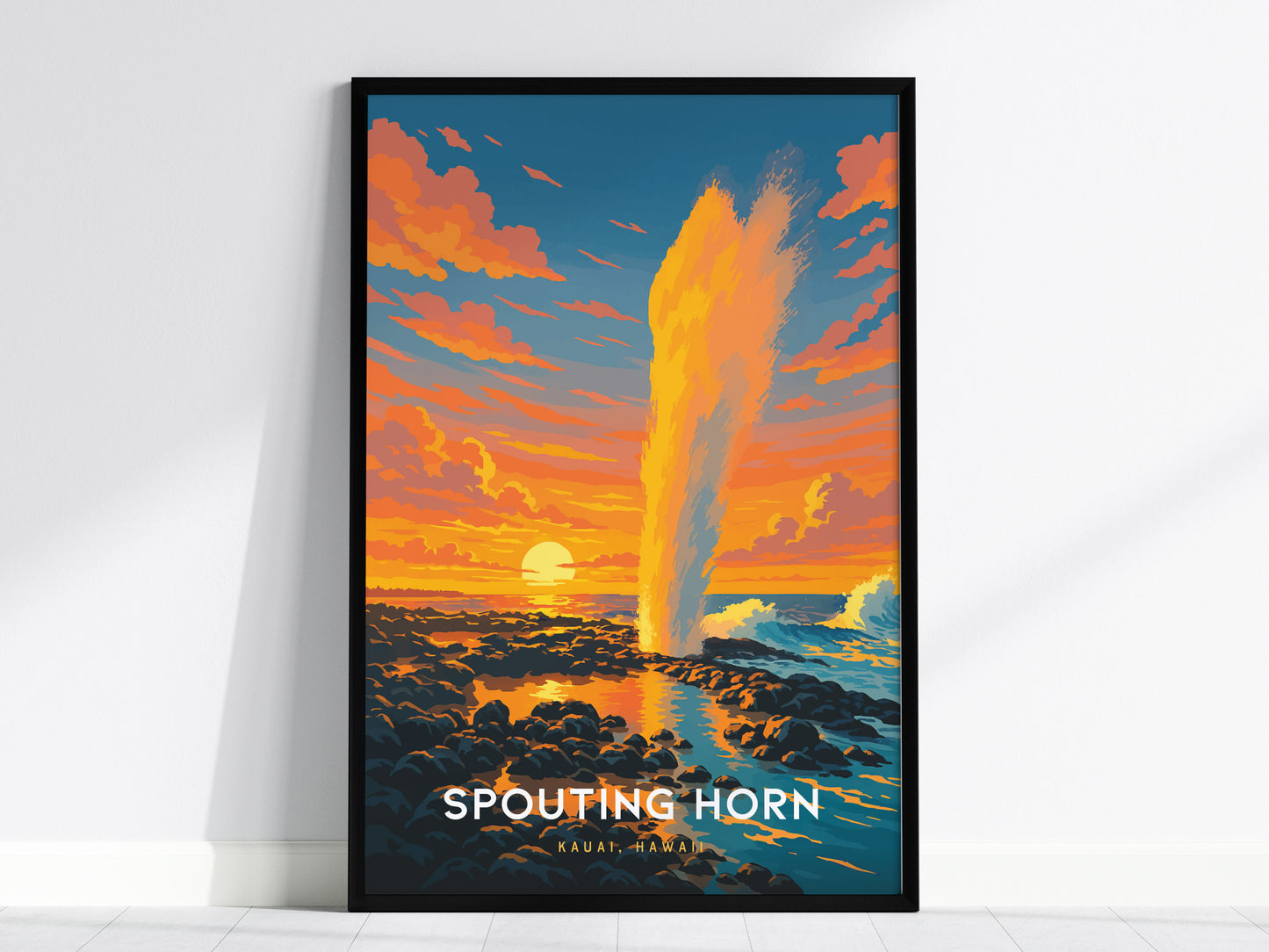 Spouting Horn, Kauai, Hawaii