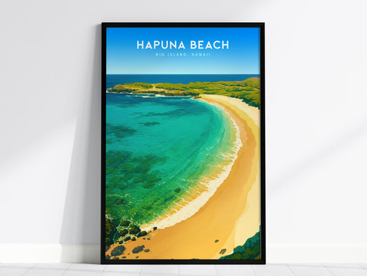 Hapuna Beach, Big Island Hawaii