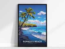 Punalu'u Beach, Big Island Hawaii