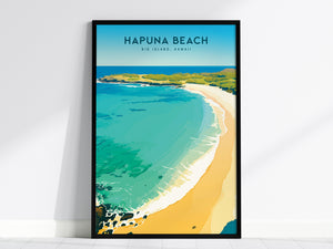 Hapuna Beach, Big Island Hawaii