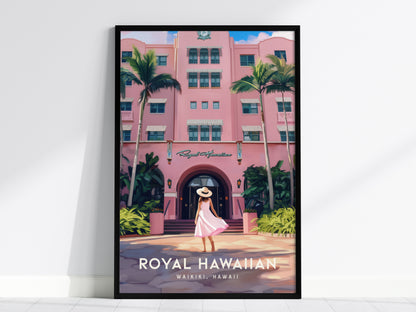 Royal Hawaiian Hotel, Oahu, Hawaii