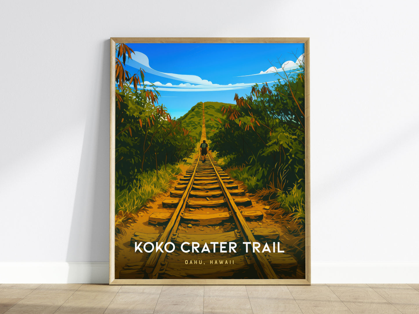 Koko Crater Trail, Oahu, Hawaii