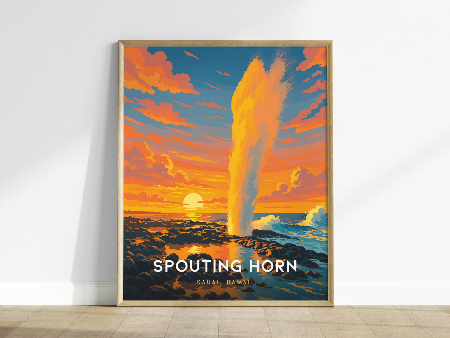 Spouting Horn, Kauai, Hawaii