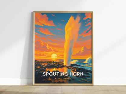 Spouting Horn, Kauai, Hawaii