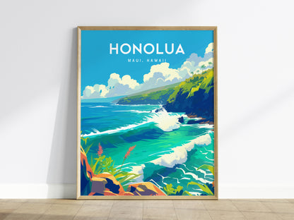 ホノルア、マウイ島、ハワイ