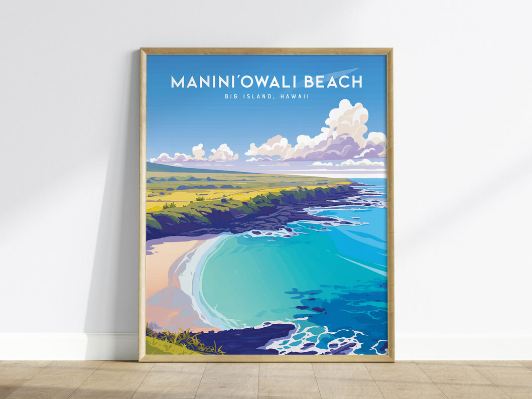 Manini'owali Beach, Big Island Hawaii